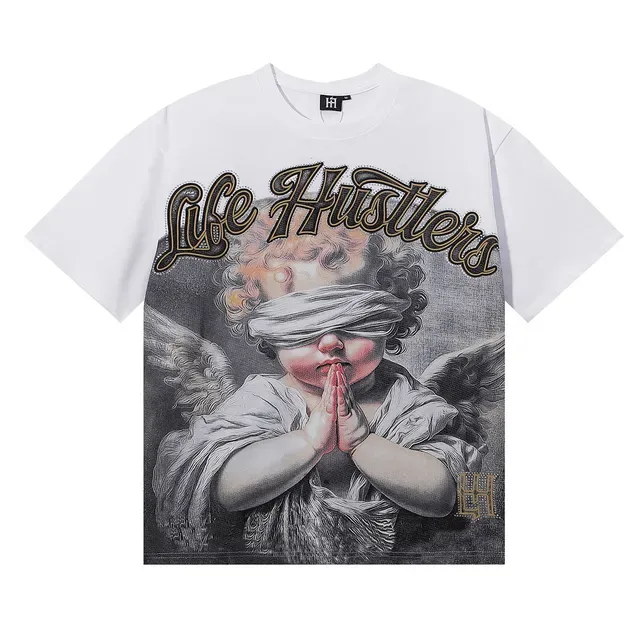 Black Graphic Print Oversized T-Shirt 3