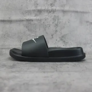 काली मोल्डेड रबर स्लाइड स्लिपर