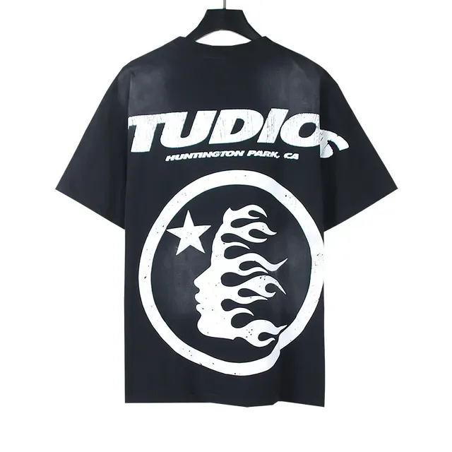 Black Oversized Graphic Print T-Shirt 2