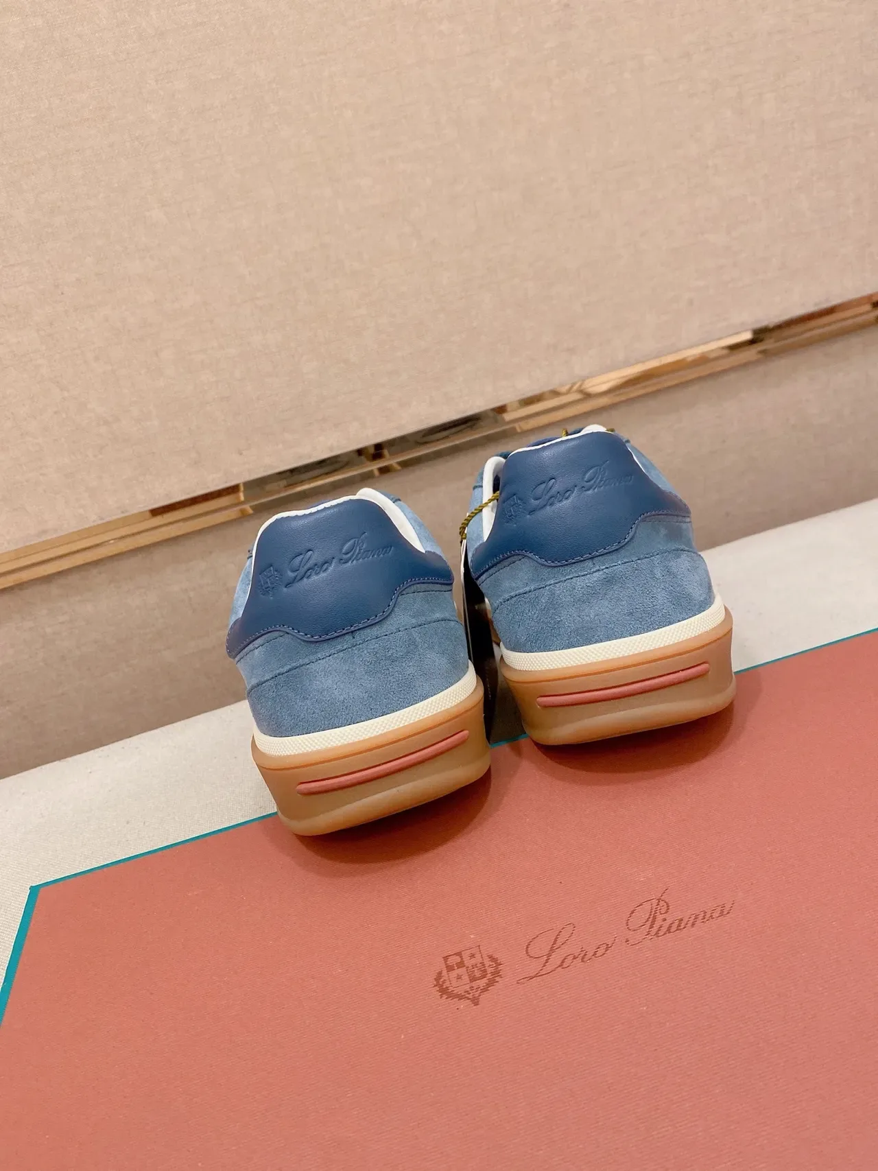 Blue Suede Low-Top Lifestyle Sneaker 3