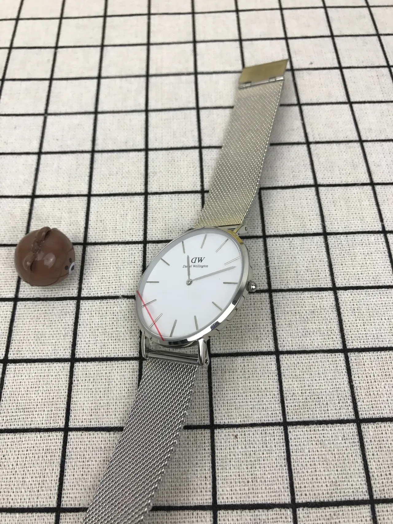 Daniel Wellington Classic Petite Silver Mesh Quartz Watch 3