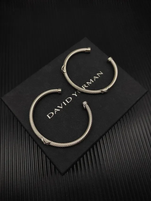 David Yurman Cable Classics Twisted Silver Bracelet 3