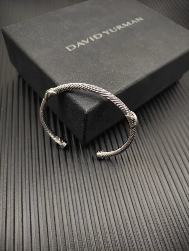 David Yurman Cable Classics Twisted Silver Bracelet 4