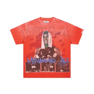 Camiseta oversize gráfica DUAA Muhammad Ali