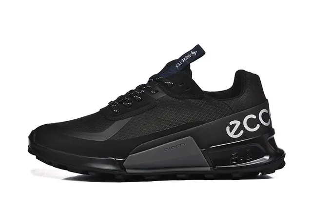ECCO Black Mesh Lifestyle Sneakers 3