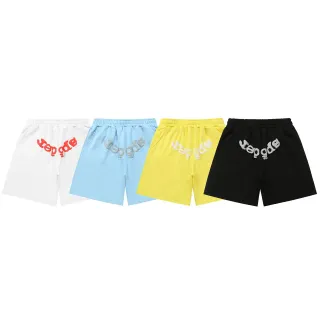Embroidered Logo Elastic-Waist Shorts