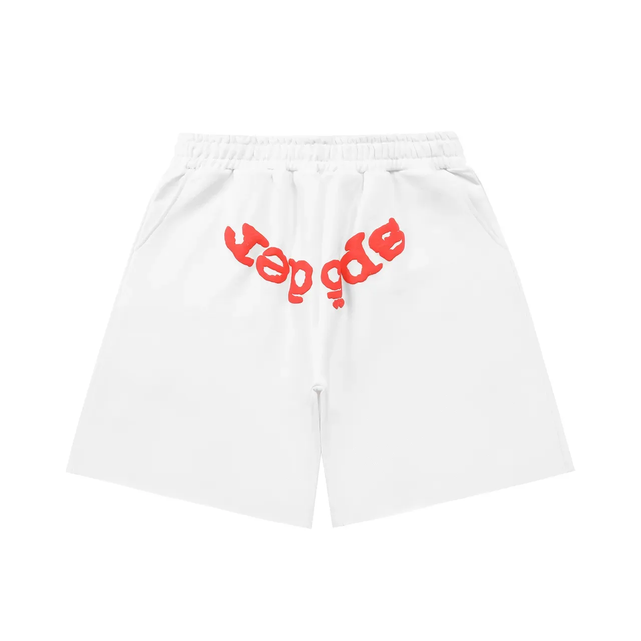 Embroidered Logo Elastic-Waist Shorts 4