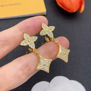 সোনা রূপা Pavé ক্রিস্টাল জুয়েলারি