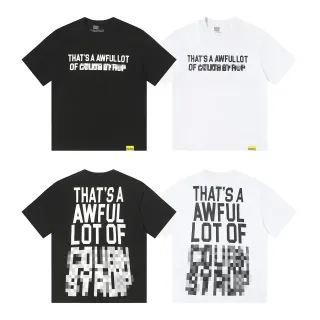 Camiseta gráfica de texto pixelado