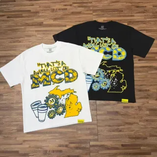 تي شيرت أوفرسايز بطباعة جرافيك