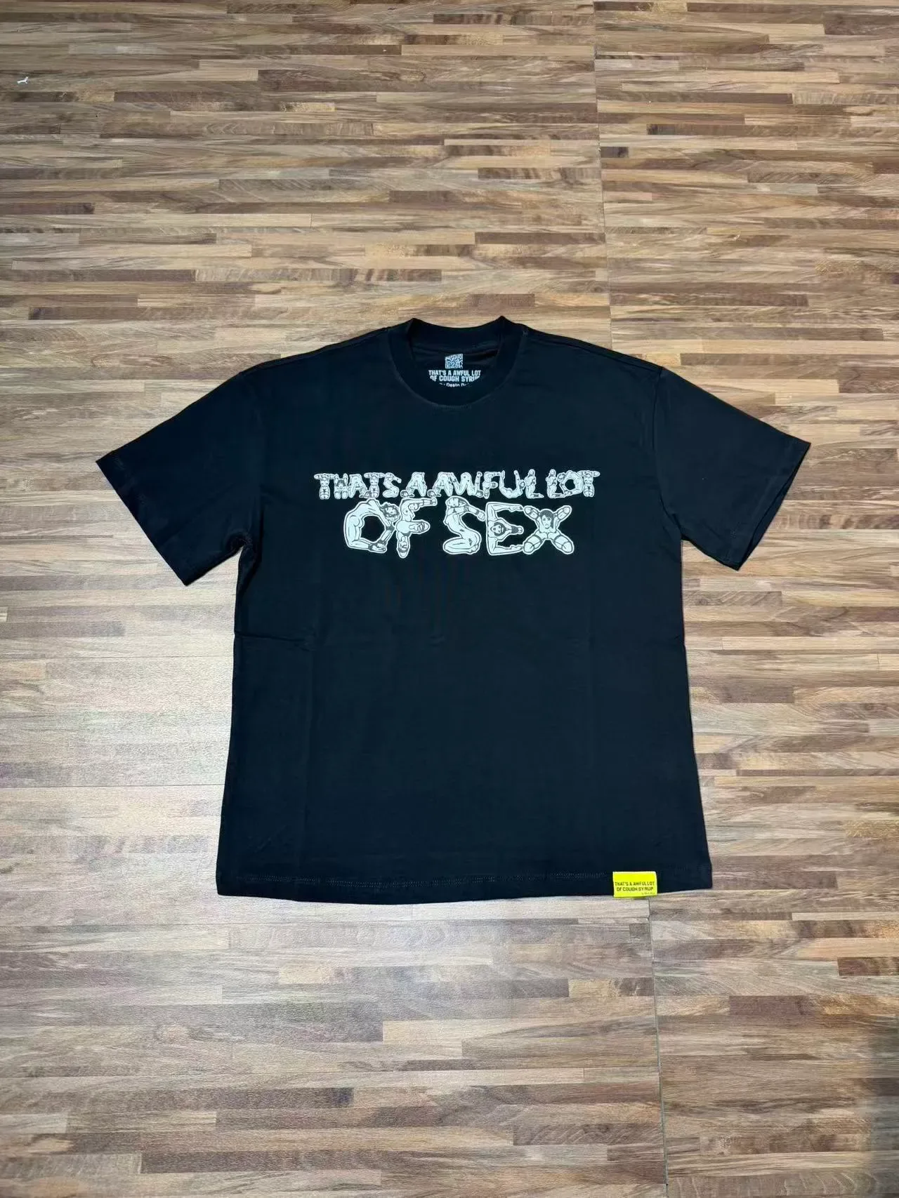 Graphic Print Typographic Art T-Shirt 14