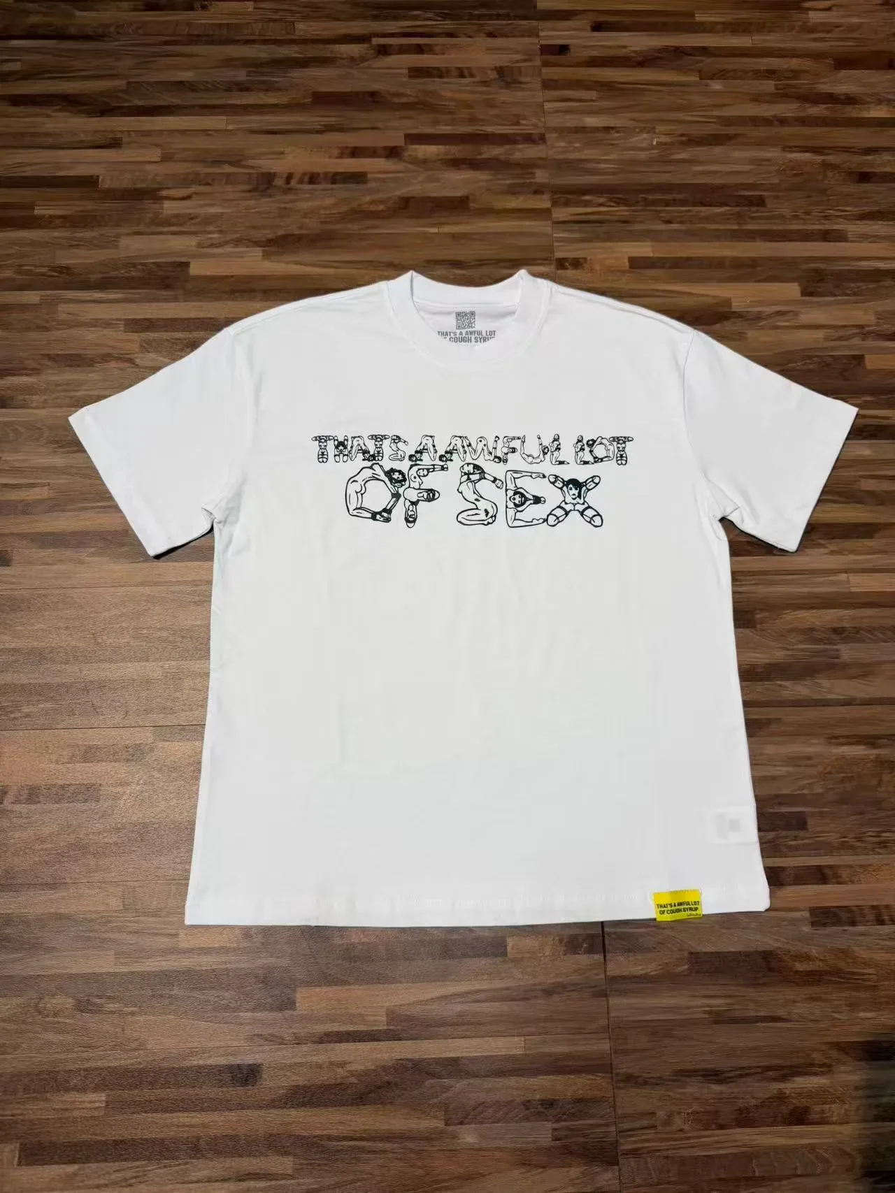 Graphic Print Typographic Art T-Shirt 16