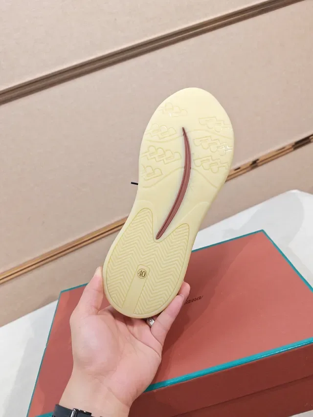 Knit Upper Suede Toe Cap Lifestyle Sneaker 2