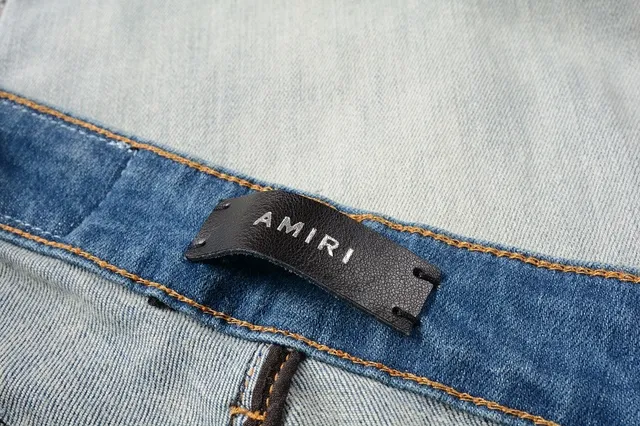 Light-Wash Distressed Star-Print Slim-Fit Jeans 2
