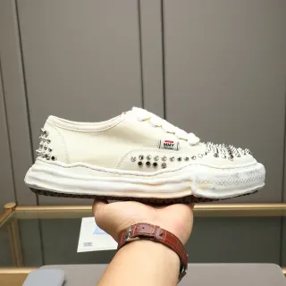MMY Footwear Zapatillas Lifestyle de Lona Tachonadas