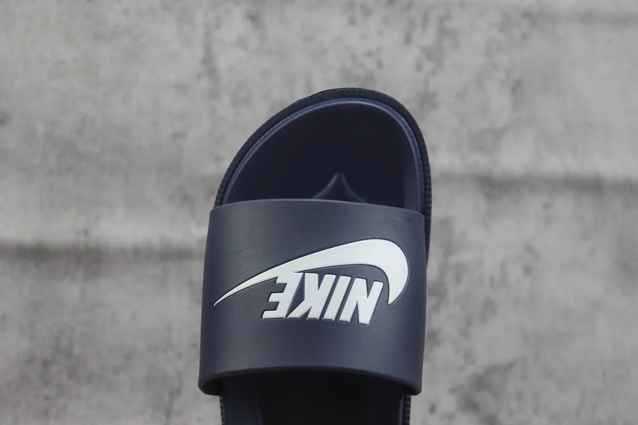 Navy Molded Rubber Slide Slipper 5