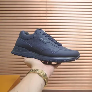 Navy Perforated Upper Lifestyle Sneaker