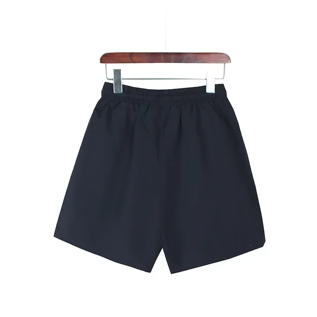Shorts Navy White de cintura elástica con cordón 6