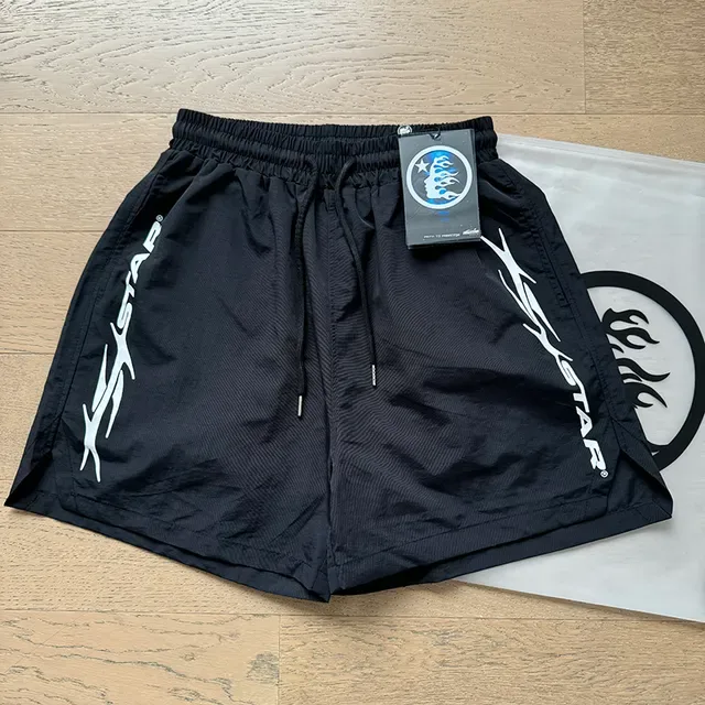 Shorts Navy White de cintura elástica con cordón 9