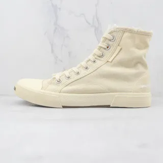 Off-White High-Top Canvas Shoe