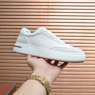 Off-White حذاء رياضي منخفض منصة شبكي وسويد