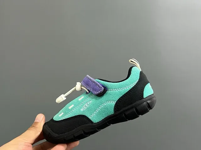 Orange and Black Laceless Hook-and-Loop Strap Lifestyle Sneakers 3