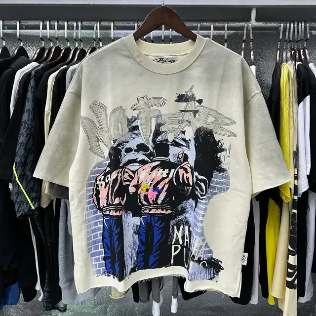 Oversized Double-Sided Graphic Print T-Shirt 5