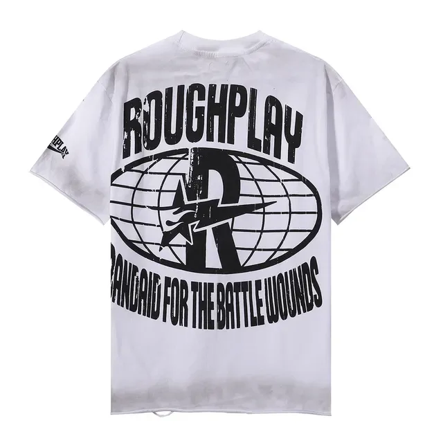 Camiseta oversized gráfica ROUGH I Love Rough Play 3