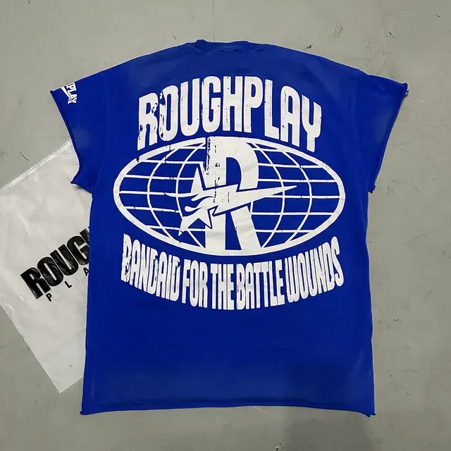ROUGH PLAY 水钻骷髅向日葵图案T恤 5