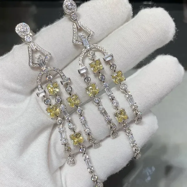 Silver Gold Solitaire Halo Ring 3