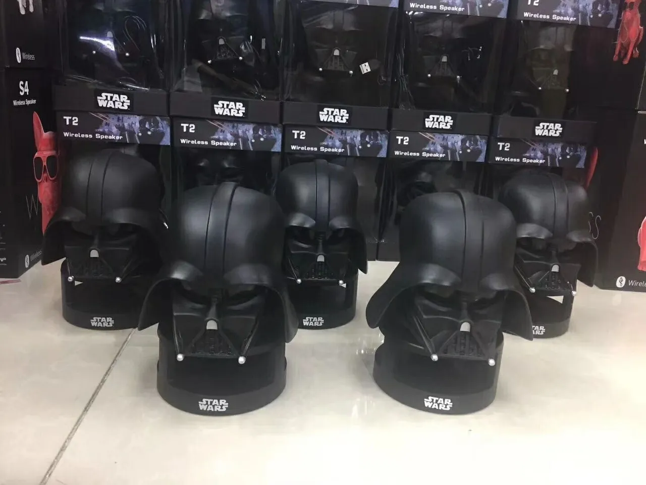 Star Wars T2 Wireless Speaker Darth Vader Helmet Portable Speaker 6