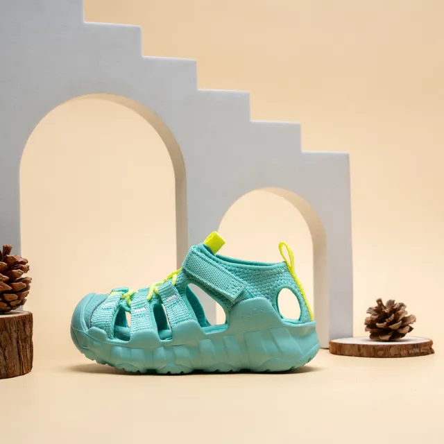 Yellow Orange Gray Kids Casual Sandals 13