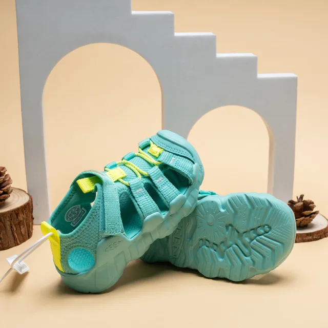 Yellow Orange Gray Kids Casual Sandals 14