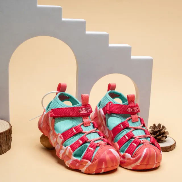 Yellow Orange Gray Kids Casual Sandals 24