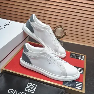 Givenchy City Sport White and Gray Leather Lifestyle Sneakers