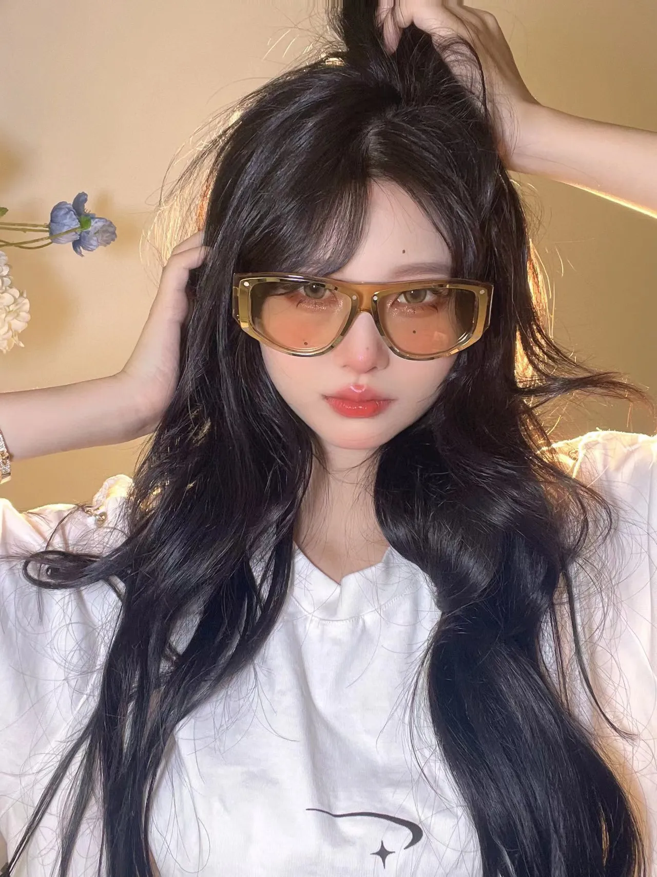 Givenchy GV 7177/S Noir/Gris Lunettes de soleil oversize bouclier 4