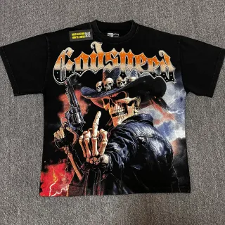 Godspeed Graphic-Print Crewneck T-Shirt