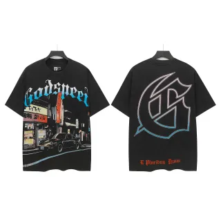 T-shirt oversize Godspeed à imprimé graphique