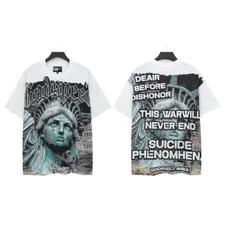 Godspeed Graphic Print Oversized T-Shirt