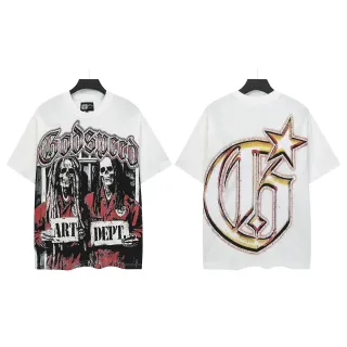 Godspeed Graphic Print Oversized T-Shirt