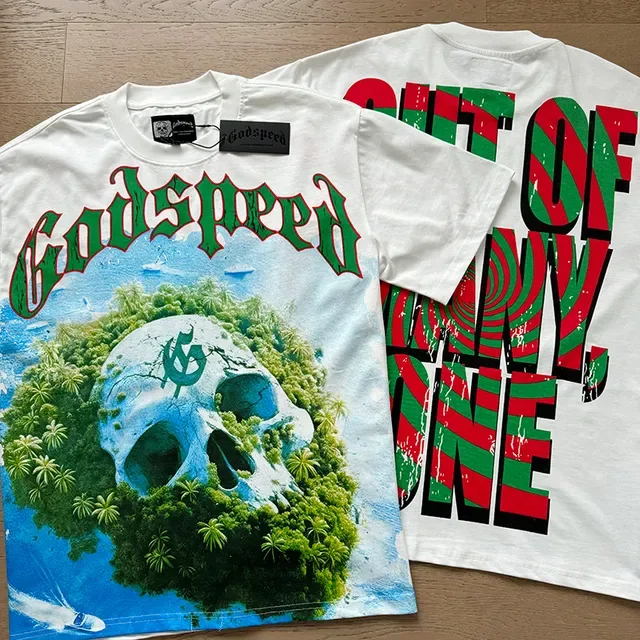 Godspeed Graphic-Print Oversized T-Shirt 7