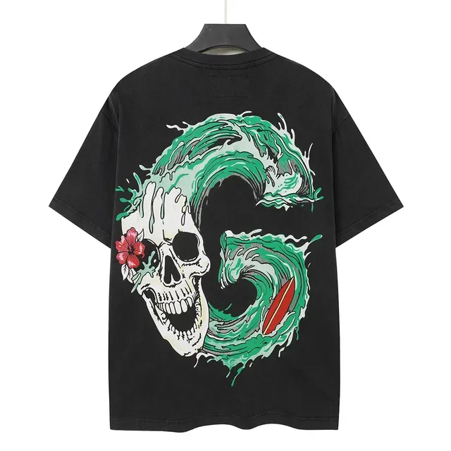 T-shirt oversize Godspeed GSPD graphique vagues 4