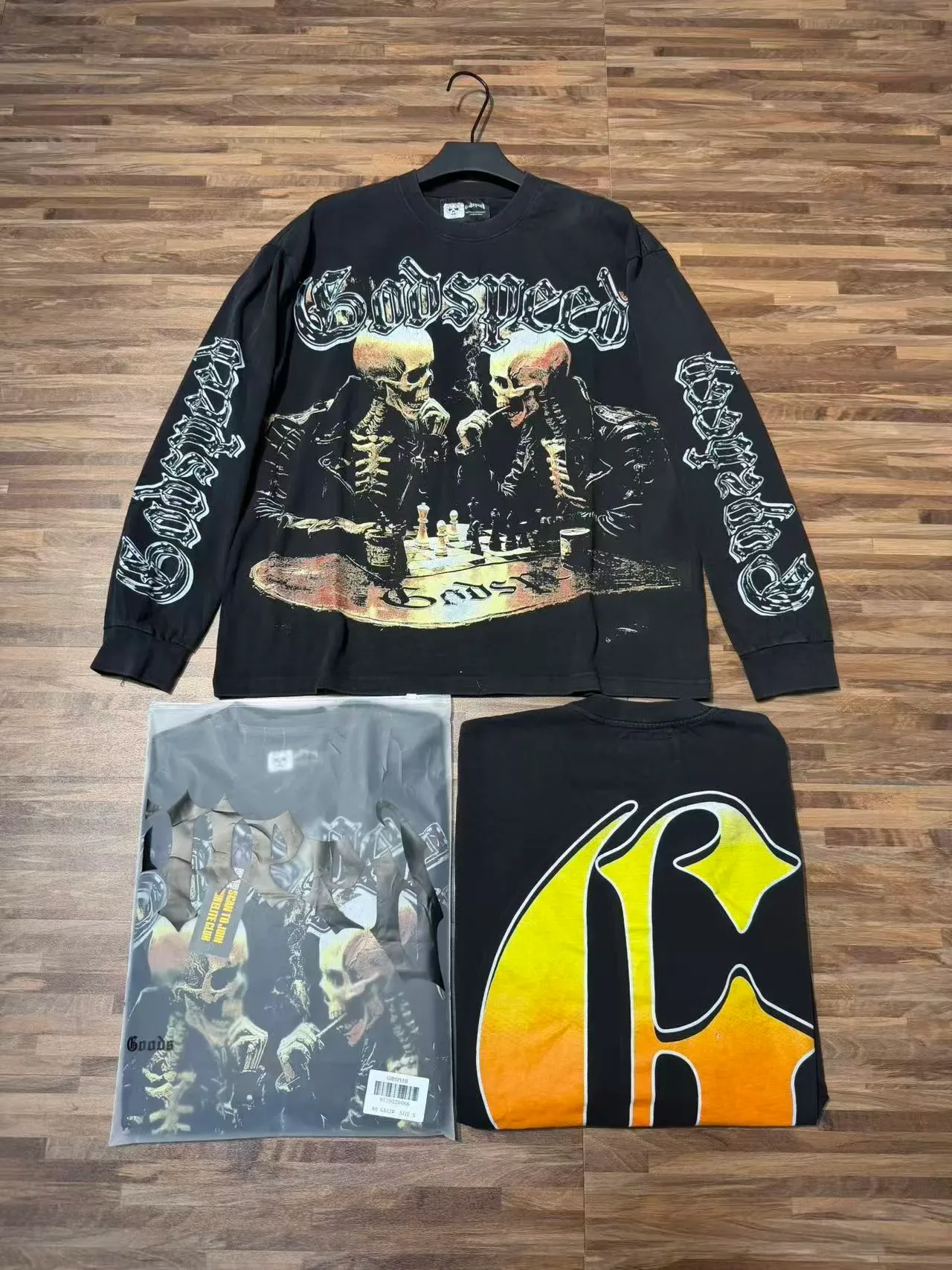 Camiseta gráfica de manga larga Godspeed Manifested XMMV 7