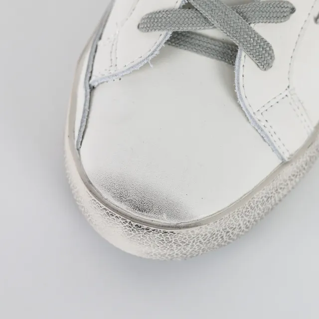 Golden Goose Super-Star Off-White ডিস্ট্রেসড চামড়া লাইফস্টাইল स्निकार্স 5