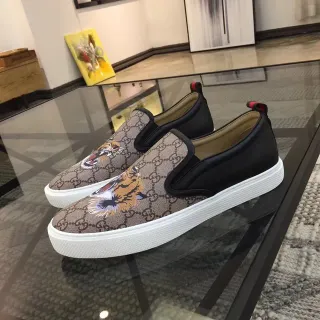 Gucci Ace Tiger Print 套脚乐福鞋