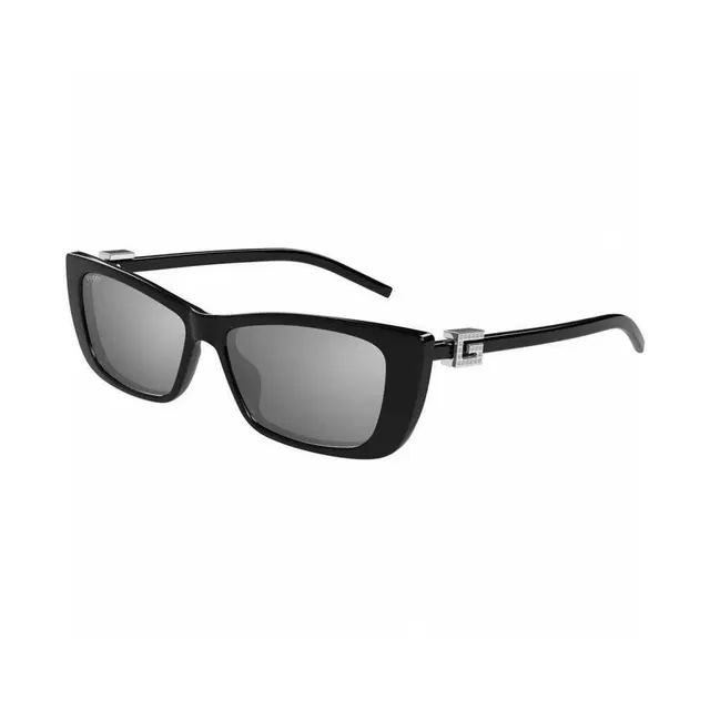 Gucci Brown Black Square Cat-Eye Tortoiseshell Acetate Sunglasses 6