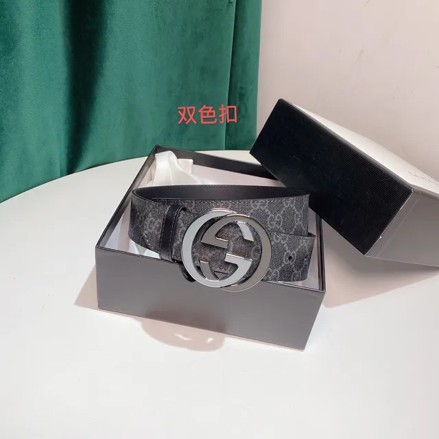 Gucci GG Marmont Interlocking G Buckle Ceinture en cuir 9