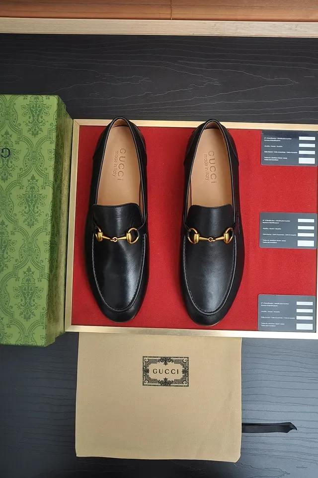 Gucci Horsebit 1955 Black Leather Horsebit Buckle Loafer 2