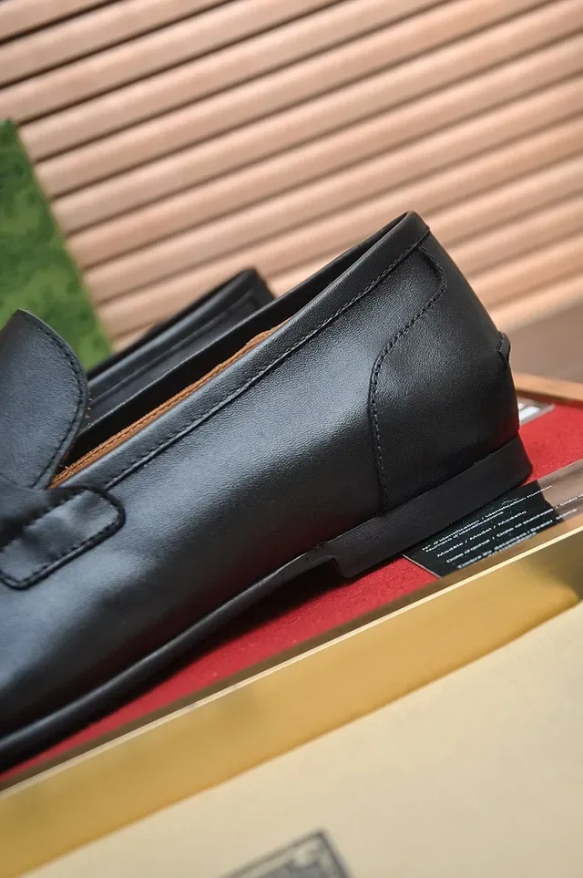 Gucci Horsebit 1955 Black Leather Horsebit Buckle Loafer 6