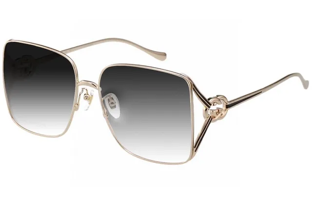 Gucci Horsebit 1955 Rectangular Gradient Lens Sunglasses 3